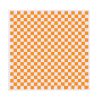 200 Pcs Baking Papers Grease-Proof Wax Papers Hamburger Papers [Orange Lattice] - Default