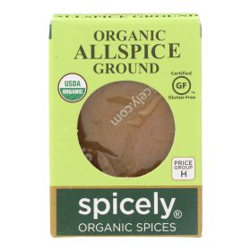 Spicely Organics - Organic Allspice - Ground - Case Of 6 - 0.45 Oz. - Default