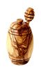 Olive Wood Honey Pot w/Honey Dipper - As shown
