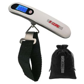 5 Core Luggage Scale Handheld Portable weighing Electronic Digital Hanging Bag Weight Scales Travel 110 LBS 50 KG - 5 Core LSS-005 - LS-005