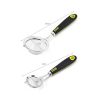 Fine Mesh Strainer Sifter Sieve with Non Slip Handles Stainless Steel for Flour Powdered Sugar Cocoa Baking Powder Baking Tool - small