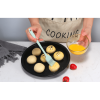 Silicone Cook Utensils;  5 Piece Kitchen Cooking Set;  Includes Large Spatula;  Small Spatula;  Grease Brush;  Food Clamp;  Whisk - pink