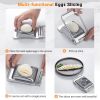 Egg Slicer for Hard Boiled Eggs Egg Cutter Strawberry Slicer - One
