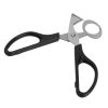 HILIFE Multifunction Cigar Cutters Quail Egg Shell Scissors Rust Resistant Stainless Steel Blade Kitchen Tools Durable - Black