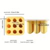 1pc New Product 9 Linked Ice Column Mold Silicone Small Ice Strip Ice Cube Mold With Lid DIY Filling Bottle Easy Release Mold - Pink