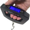 50kg/10g Portable Electronic Luggage Scale LCD Display Travel Fish Digital Luggage Scales Hanging Backlight Balance Weighing - China - Rope Scale 50KG