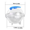 4pcs Whisky Ice Ball Mold; Round Ice Cube Mold; Random Color - Random 4 Pieces