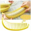 1pc Creative Banana Slicer Fruit Salad Divider Kitchen Gadgets - 1 Piecs