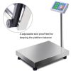 Home Commercial Used Computing Digital Floor Platform Scale - Silver B - 660 lbs