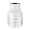 1pc Household Small Electric Garlic Masher; Garlic Chopper; Wireless Vegetable Mincer; Portable Mini Food Processor; Kitchen Gadgets - White