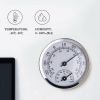 Mini Pointer Type Thermometer Hygrometer Indoor Room Electronic Temperature Humidity Meter Sensor Gauge For Home Thermometer - golden