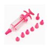 Decorating Kit Cake Decorating Tool Batter Dispenser Cookie Press Maker Machine Cupcake Baking Tool Pastry Tools - pink