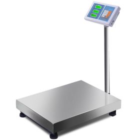Home Commercial Used Computing Digital Floor Platform Scale - Silver B - 660 lbs