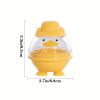 1pc; Large Whiskey Ice Cube Mold; Sphere Ice Cube Mold Tray With Lid; Silicone Ice Maker; Household Ice Cube Box; Kitchen Supplies - Pink Rabbit