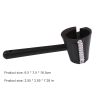Manual Spiral Slicer; Vegetable Cutter; Plastic Peeler - Black