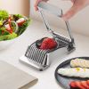 Egg Slicer for Hard Boiled Eggs Egg Cutter Strawberry Slicer - One