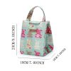 1pc Lunch Box Bag; Japanese Style Fashion School Lunch Bag; Portable Lunch Bag; Thermal Insulation Bag - Happy Life