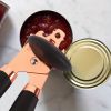 1pc Kitchen Multifunctional Can Opener Modern Minimalist Canning Tool Can Opener Stainless Steel Can Knife Beer Bottle Opener, Outdoor Camping - Cyan