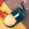 1pc Fruit Peeler; Multi-functional Manual Peeler; For Pear; Potato; Apple Peeling Knife; Household Artifact 8.6in*5.9in - Light Green
