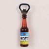 1pc Magnetic Beer Bottle Opener - Perfect Housewarming, Birthday, and Men's Gift - Easy to Use and Stylish - Vedett - Polypropylene + Magnet