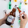 1pc Magnetic Beer Bottle Opener - Perfect Housewarming, Birthday, and Men's Gift - Easy to Use and Stylish - Duvel - Polypropylene + Magnet