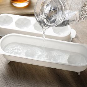 Round Spherical Creative Ice Grid Whiskey Ice Ball Mold Home Freezing Large Ice Cube Mold Ice Box - RT0096