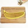 1pc Creative Banana Slicer Fruit Salad Divider Kitchen Gadgets - 1 Piecs