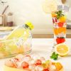 1pc 24 Grids Round Silicone Ice Tray Ice Mold Transparent Ice Cube With Lid Ice Storage Box Ice Tray Tool - Green
