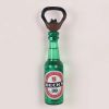 1pc Magnetic Beer Bottle Opener - Perfect Housewarming, Birthday, and Men's Gift - Easy to Use and Stylish - Carlsberg - Polypropylene + Magnet