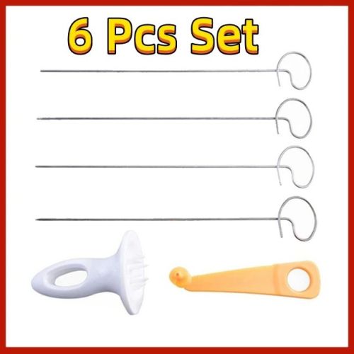 Spiral Potato Cutter Twisted Slice Potato Tower Whirlwind Potato Cut Diy Creative Fruit And Vegetable Spiral Slicer For Kitchen - 6 pcs