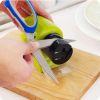 1pc Kitchen Electric Knife Sharpener Multifunctional Knives Scissors Sharpener Motorized High-Speed Sharpening Sistem Rotating Tool - Pack B