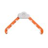 Kitchen Triangle Sink Strainer; Multipurpose Sink Strainer Net Mesh Hanging Bags For Sink Corner Strainer (Triangle Without Filter Bag) - Orange-1pc